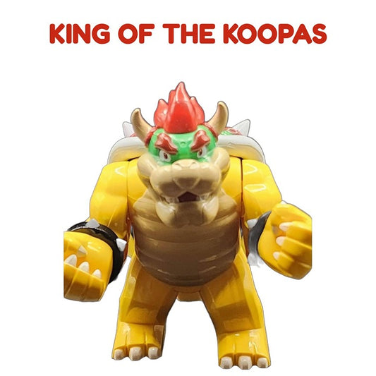 Bowser Big Fig / Koopa King / Super Mario / Minifigure / LEGO Compatible