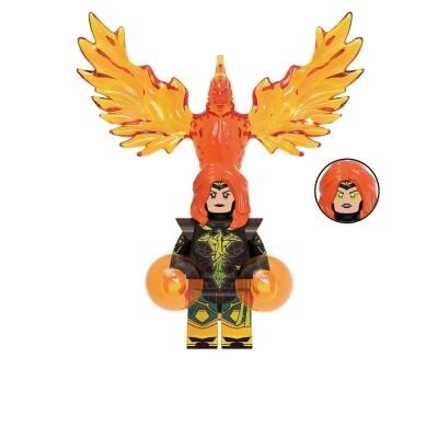 Phoenix Force 8 Minifigure Set / X-Men / Marvel / LEGO Compatible