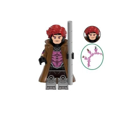 Phoenix Force 8 Minifigure Set / X-Men / Marvel / LEGO Compatible