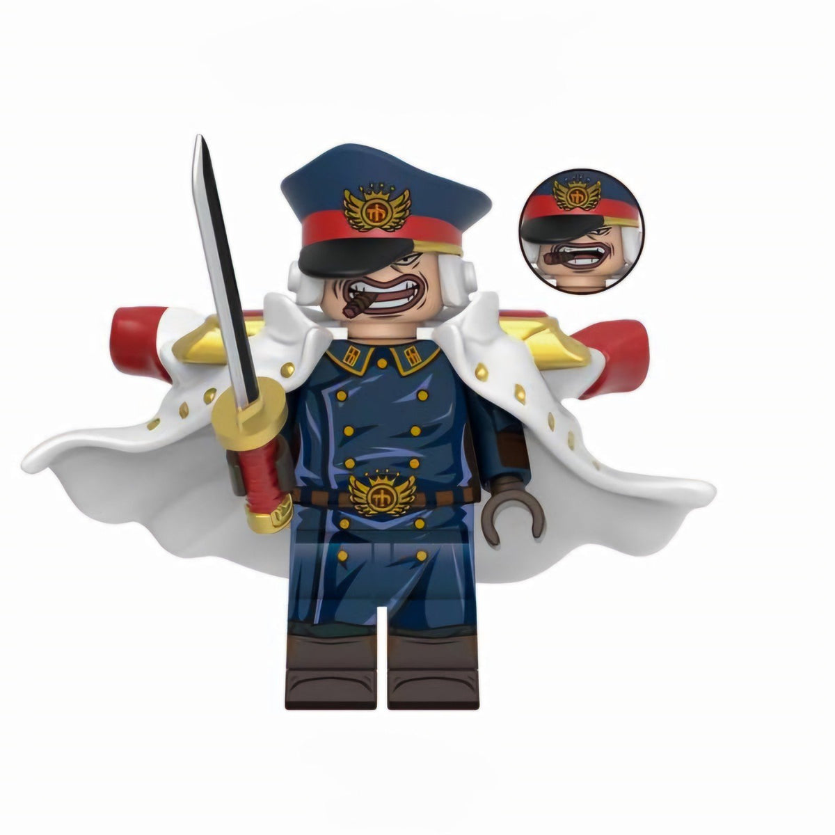 Shiryu / Blackbeard Pirates / One Piece LEGO compatible minifigure
