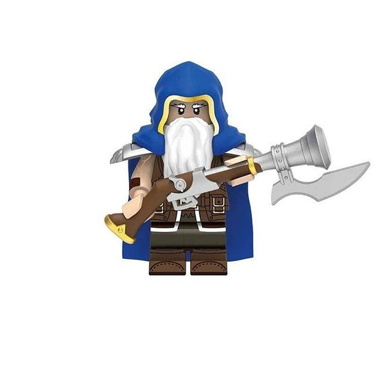 Lordaeron Rifleman / Dwarf / Rifle / Warcraft LEGO compatible minifigure