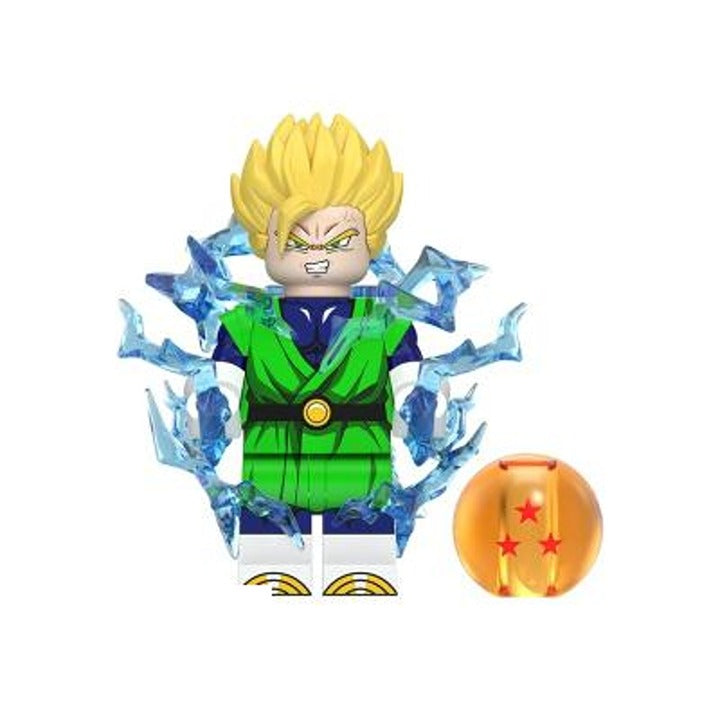 Gohan / Super Saiyan / Green Gi / Dragon Ball Z / Minifigure / LEGO Compatible