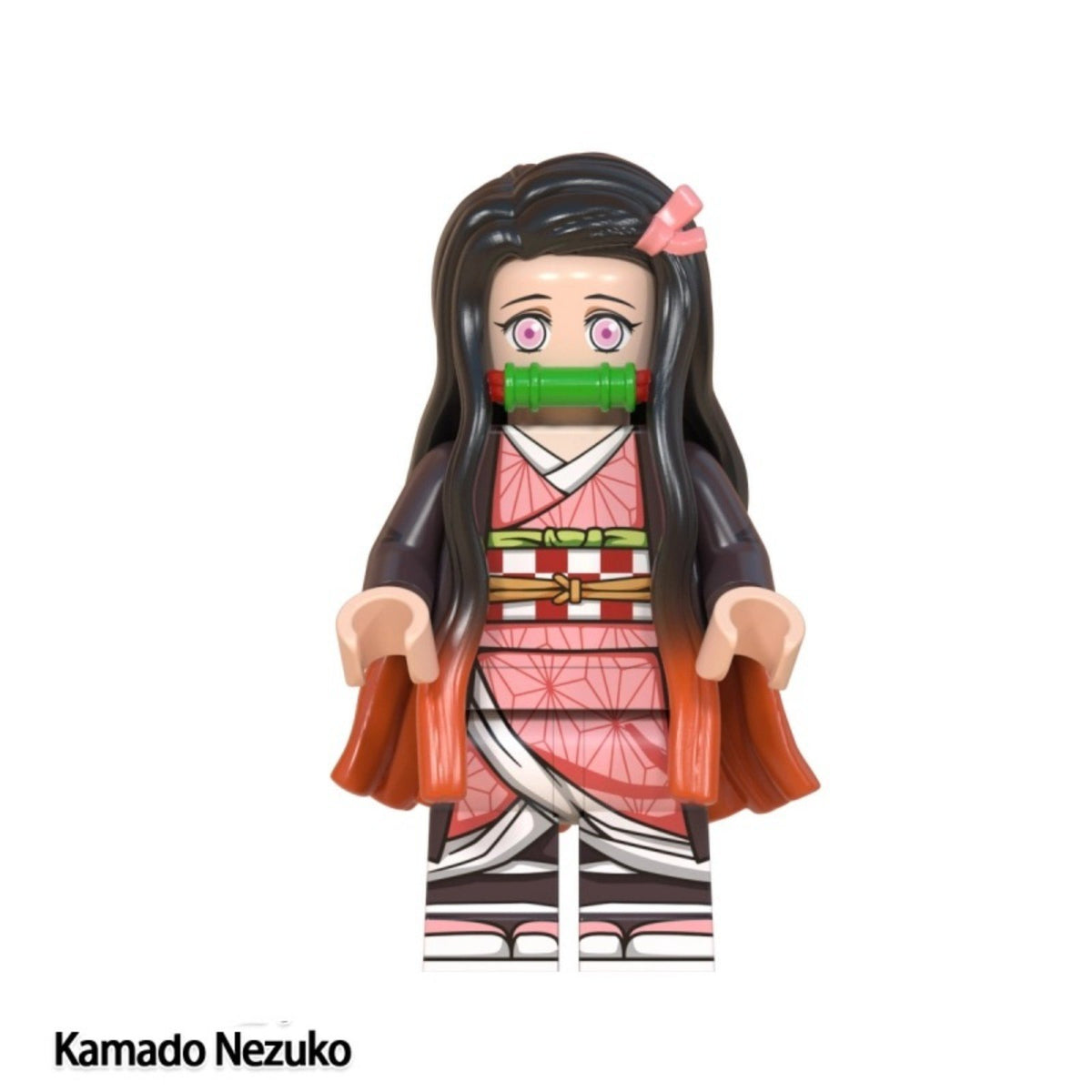 Nezuko Kamado / Demon Slayer LEGO compatible minifigure