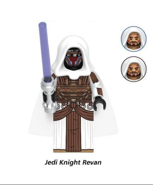 Jedi Knight Revan / Star Wars / Minifigure / LEGO Compatible