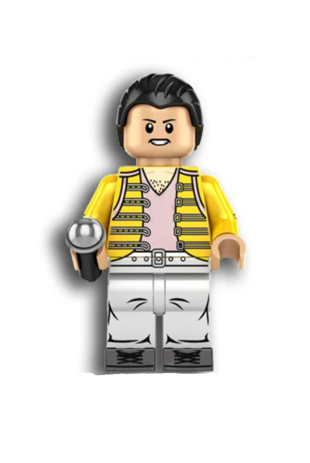 Freddie Mercury Queen Singer / Music LEGO compatible minifigure