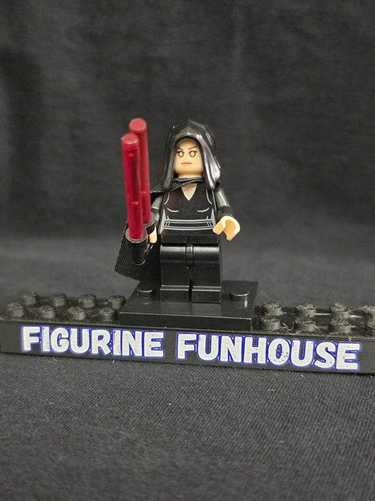 Dark Rey / Hooded Robe / Red Saber / Star Wars / Minifigure / LEGO Compatible