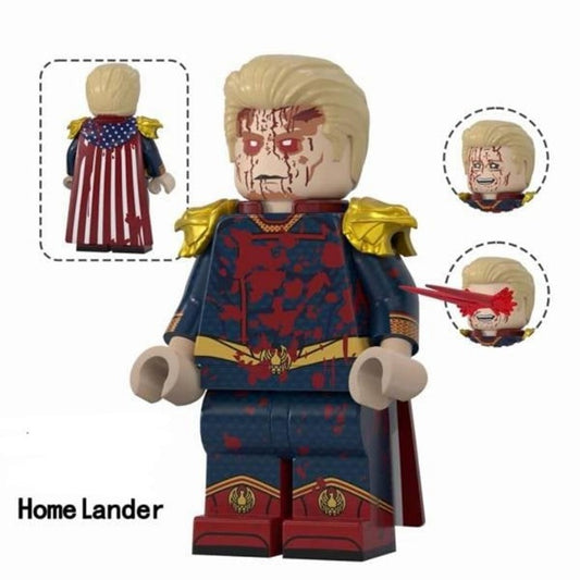 Homelander (Battle Damaged) / The Boys / Minifigure / LEGO Compatible