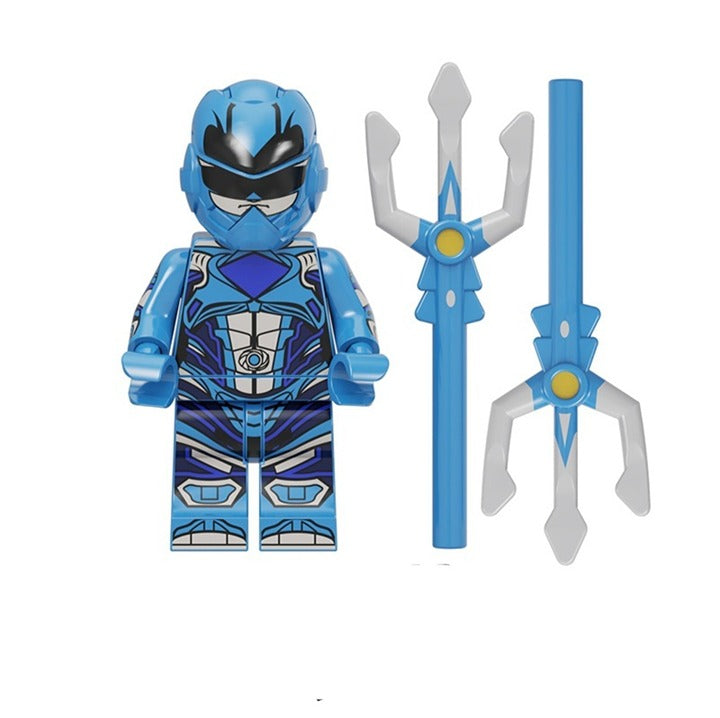 Blue Ranger / Power Rangers / Mighty Morphin LEGO compatible minifigure