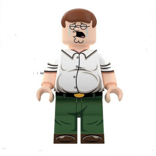 Peter GrifCrying Peter Griffin / Family Guy / Cartoon LEGO compatible minifigure