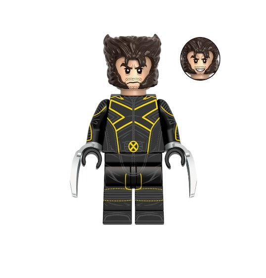 Wolverine / 2000's Suit Smiling / X-Men / Minifigure / LEGO Compatible