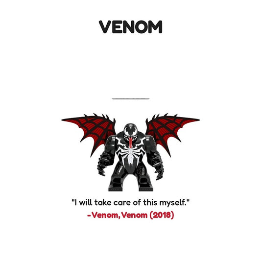 Winged Venom / Spider-Man 2 / Marvel / Minifigure / LEGO Compatible