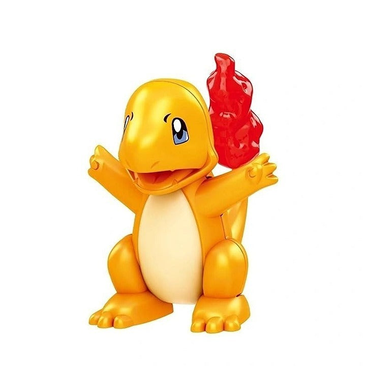 Pokemon Bundle Ash Squirtle Pikachu Charmander / Minifigure / LEGO Compatible