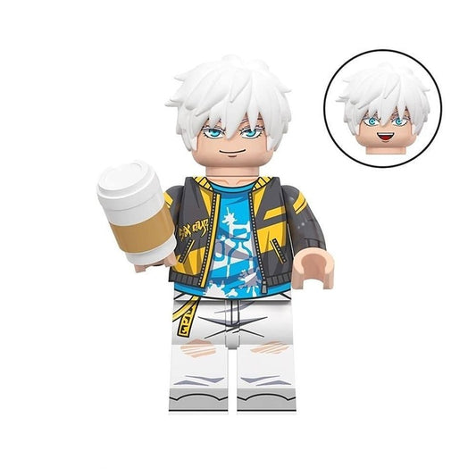 Satoru Gojo / Casual / Coffee / Jujutsu Kaisen / Minifigure / LEGO Compatible