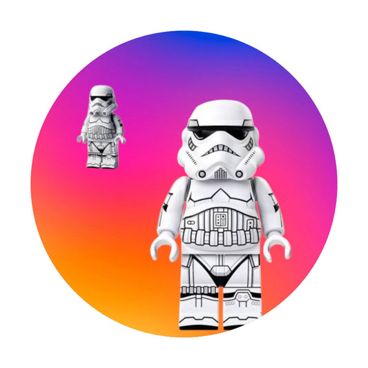 Fat Trooper / Star Wars LEGO compatible minifigure