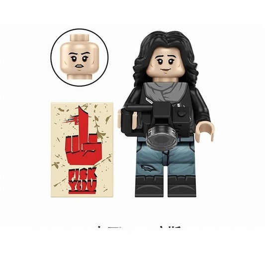 Jessica Jones / Netflix / Leather Jacket LEGO compatible minifigure