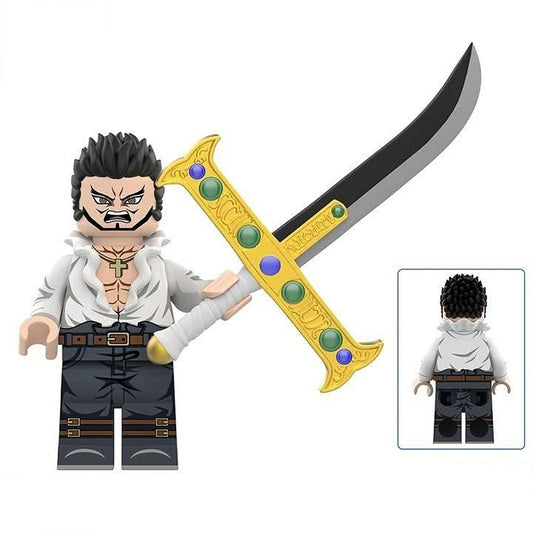 Dracule Mihawk / Yoru Sword / One Piece LEGO compatible minifigure