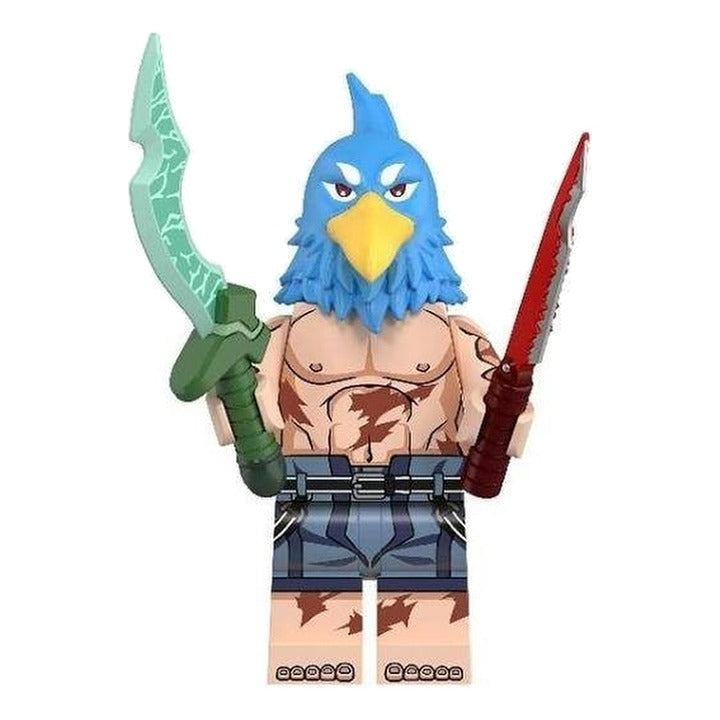Sunraku / Bird Mask / Shangri-La Frontier LEGO compatible minifigure