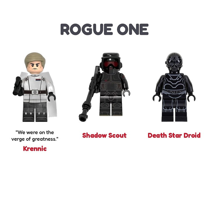 Star Wars Rogue One Krennic Scout Death Droid / Minifigure / LEGO Compatible
