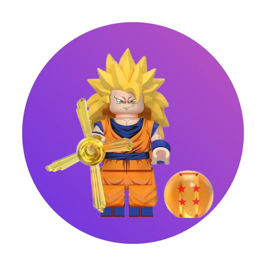 SSJ3 Goku / Dragon Ball Daima / Anime LEGO compatible minifigure