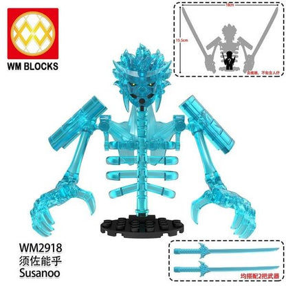 Giant Susanoo / Light Blue / Naruto / Big Fig / Minifigure / LEGO Compatible