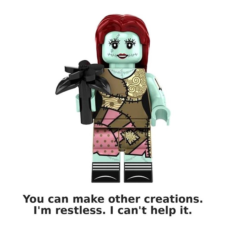 Sally / Nightmare Before Christmas / Minifigure / LEGO Compatible