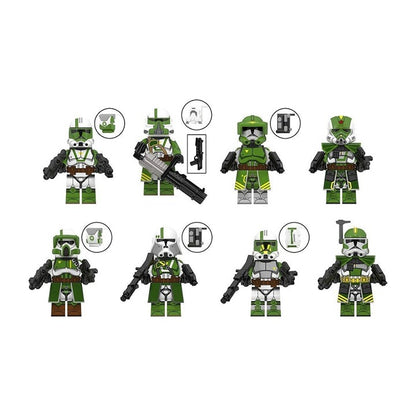 Star Wars Commander Doom and Doomsday Clone Troopers 8 Minifigure Set