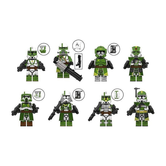 Star Wars Commander Doom and Doomsday Clone Troopers 8 Minifigure Set