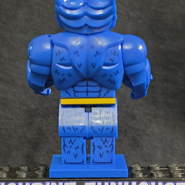 Beast X-Men Big Fig Blue Furry Mutant / Minifigure / LEGO Compatible