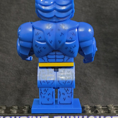 Beast X-Men Big Fig Blue Furry Mutant / Minifigure / LEGO Compatible
