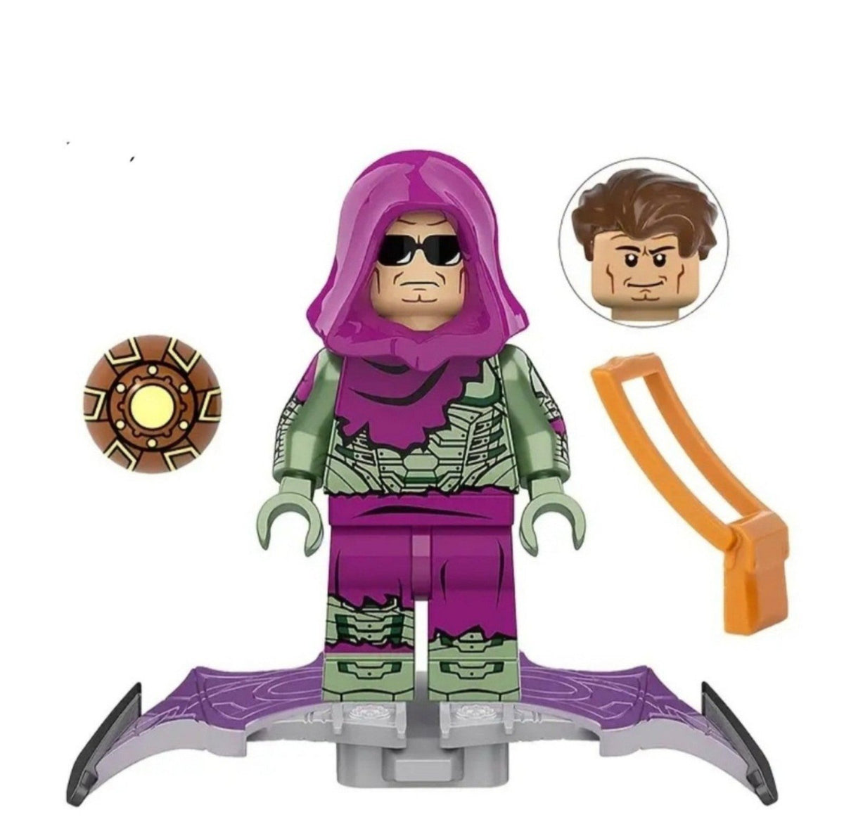 Green Goblin / Satchel / Marvel LEGO compatible minifigure