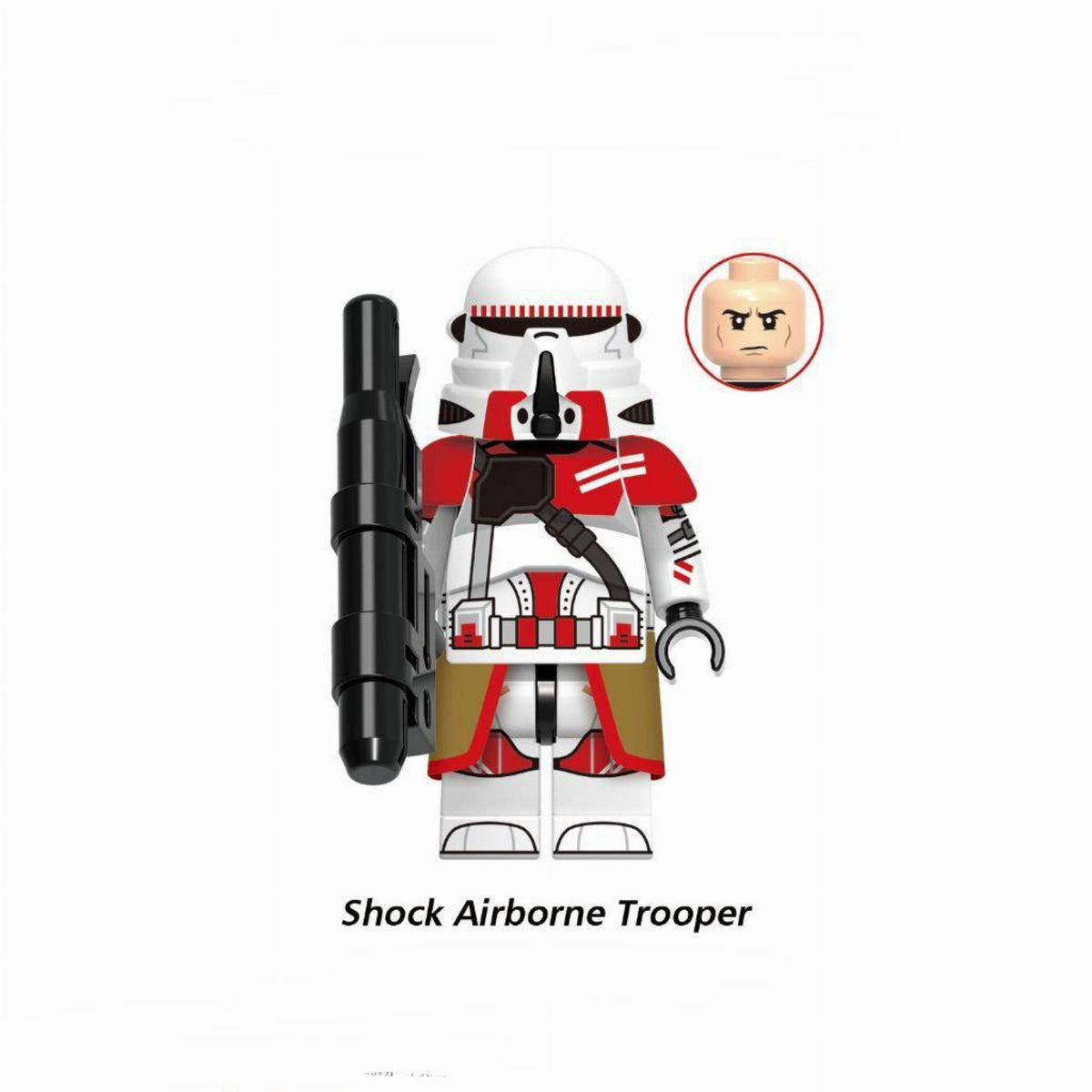 Shock Airborne Trooper / Clone Wars LEGO compatible minifigure
