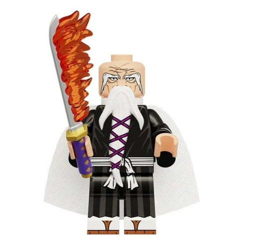 Genryusai Yamamoto / Captain Commander / Bleach LEGO compatible minifigure