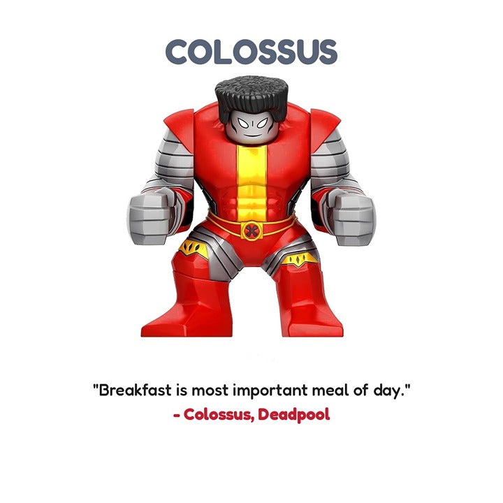 Colossus / Big Fig / X-Men / Deadpool / Marvel / Minifigure / LEGO Compatible