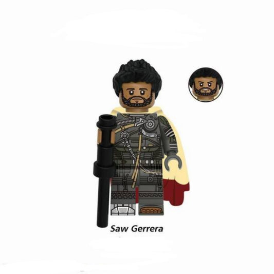 Saw Gerrera / Andor / Star Wars LEGO compatible minifigure