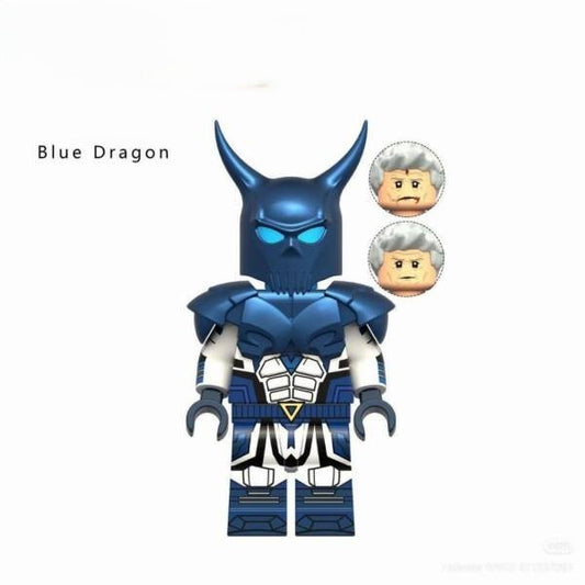 Blue Dragon / Peacemaker / DC / TV Series / Minifigure / LEGO Compatible