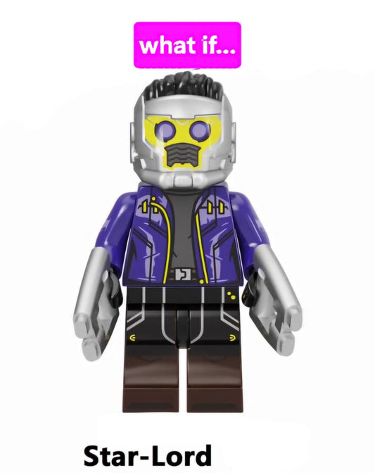 Starlord (What If...?) / Marvel LEGO compatible minifigure