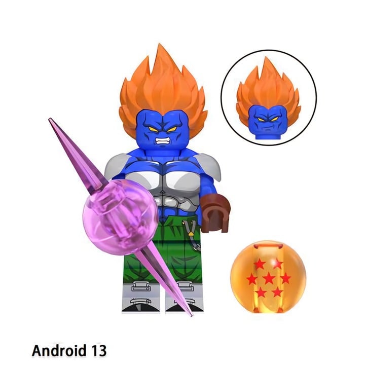 Android 13 / Dragon Ball Z / Movie / Anime / Minifigure / LEGO Compatible