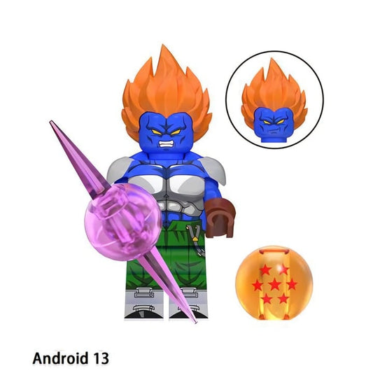 Android 13 / Dragon Ball Z / Movie / Anime / Minifigure / LEGO Compatible
