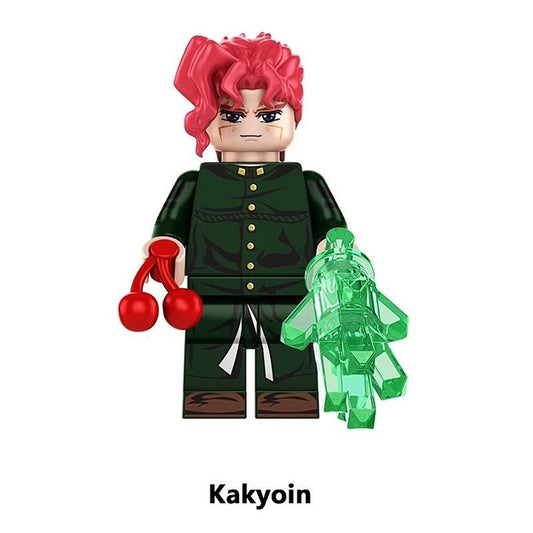 Noriaki Kakyoin / Hierophant Green / JoJo LEGO compatible minifigure