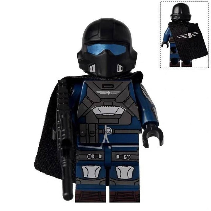 Helldiver / Navy Armor / Cape / Helldivers 2 / Minifigure / LEGO Compatible