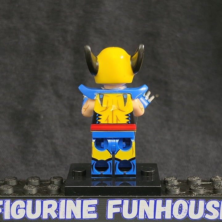 Wolverine X-Men 97 Yellow Suit with Claws / Minifigure / LEGO Compatible