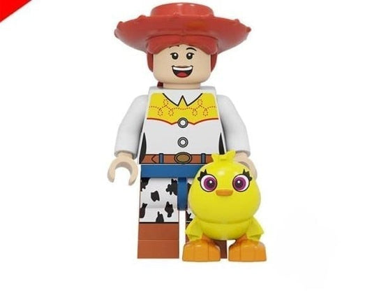 Jessie & Duckie / Toy Story 4 / Disney / Minifigure / LEGO Compatible