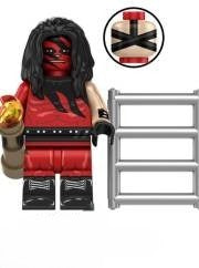 Kane / WWE / Wrestling LEGO compatible minifigure