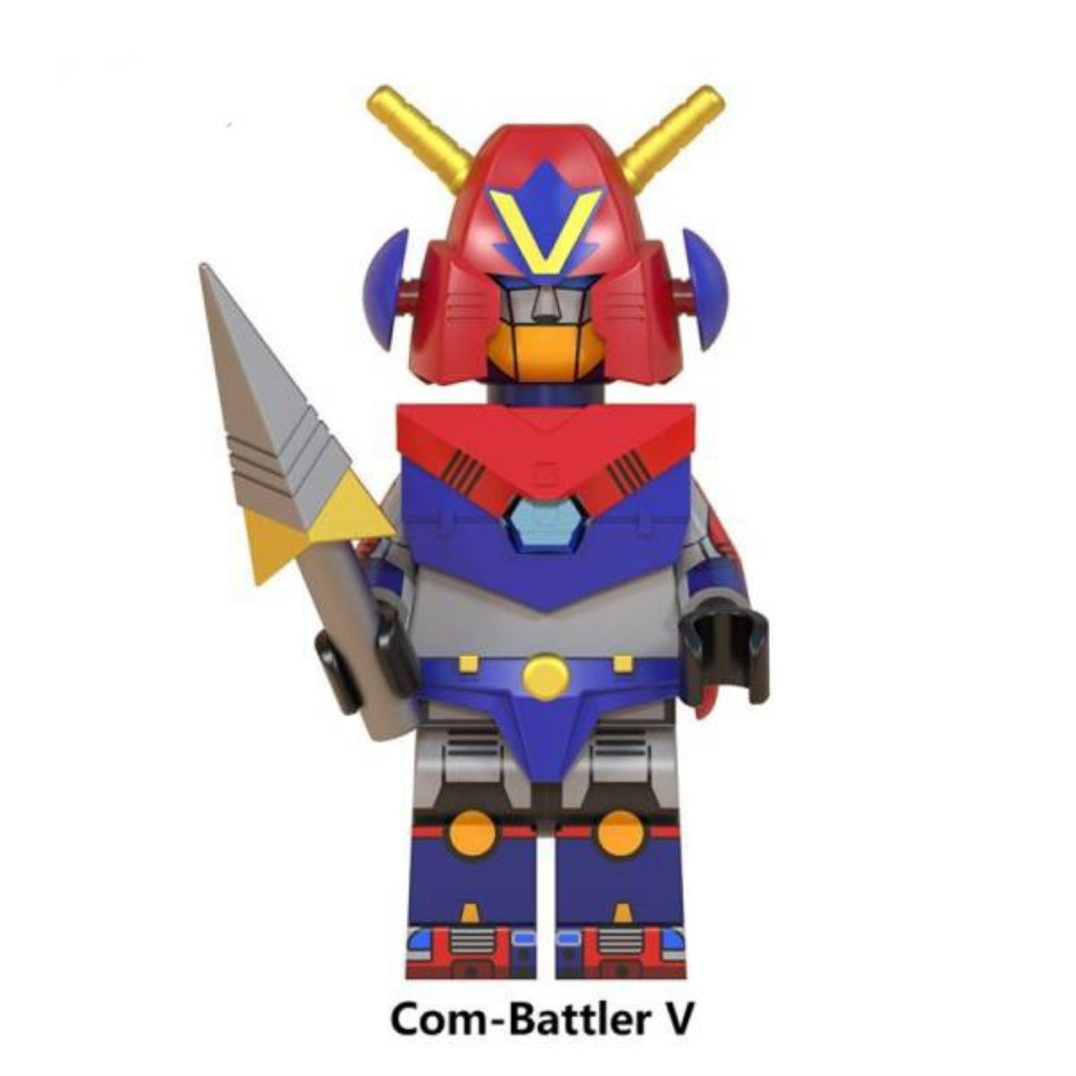 Combattler V / Super Robot / Anime LEGO compatible minifigure