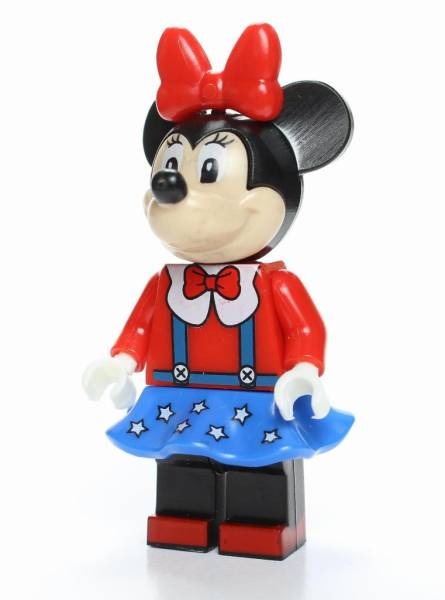 Minnie Mouse / Patriotic / Disney LEGO compatible minifigure