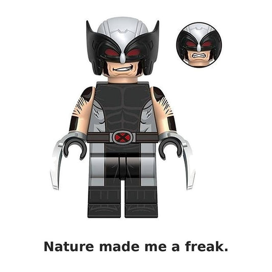 Wolverine / X-Force / HQ / Marvel / Minifigure / LEGO Compatible