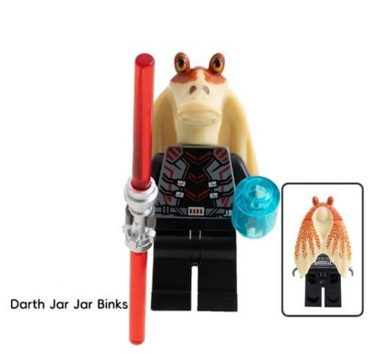 Darth Jar Jar Binks / Star Wars / Minifigure / LEGO Compatible