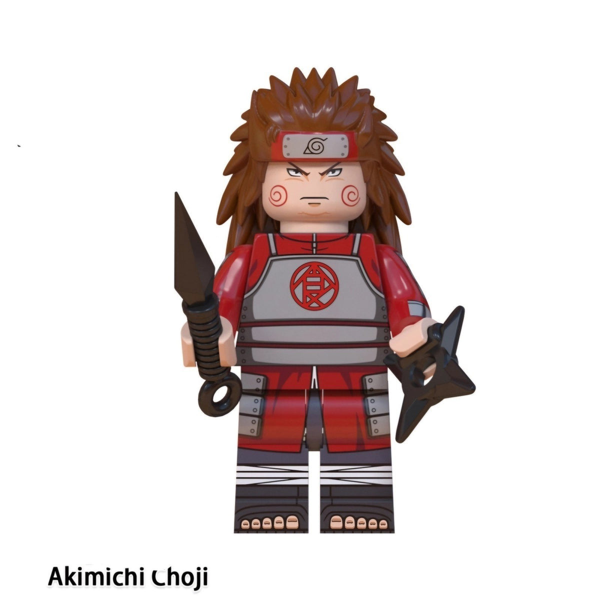 Choji Akimichi / Team 10 / Naruto / Anime LEGO compatible minifigure