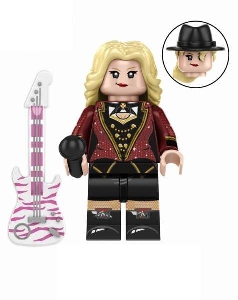Taylor Swift / Red Tour Suit / Eras Tour LEGO compatible minifigure