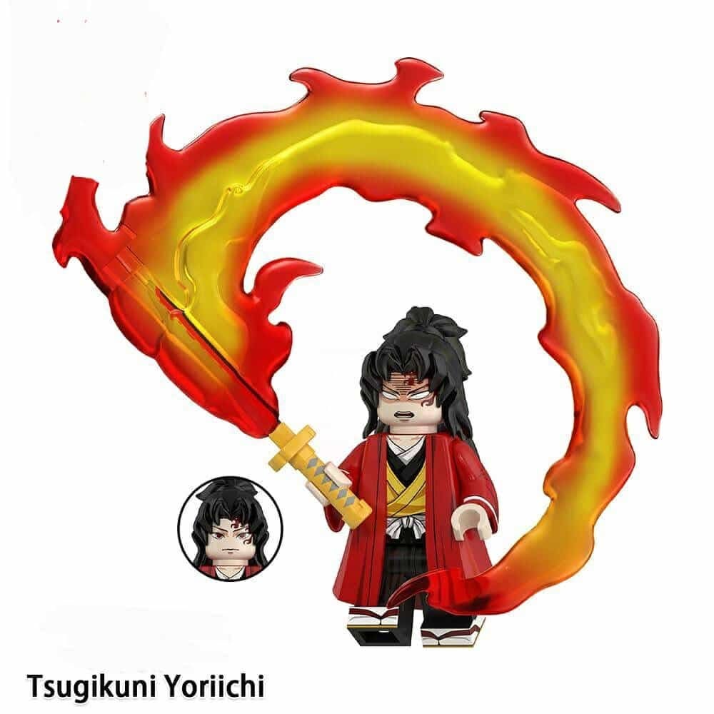Tsugikuni Yoriichi / Demon Slayer / Premium Minifugure LEGO compatible minifigure